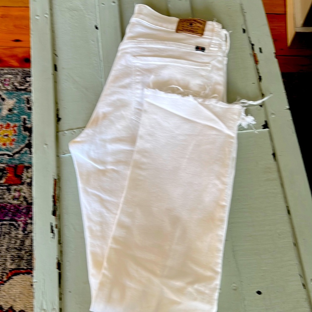 Lucky Brand Brooke Frayed Jeans